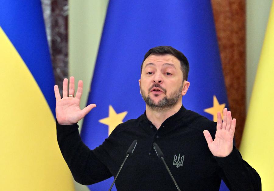 Volodimir Zelenszkij: Ukrajna diplomáciai úton törekszik visszaszerezni megszállt területeit