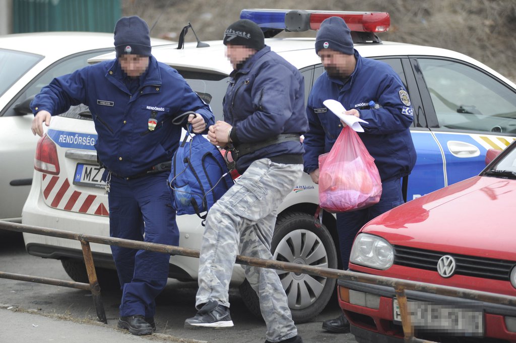 Letartóztatták a román kamionsofőrt FOTÓ: MTI/MIHÁDÁK ZOLTÁN