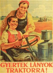 Traktorista nő, avagy a nemek közötti egyenlőség az ötvenes években