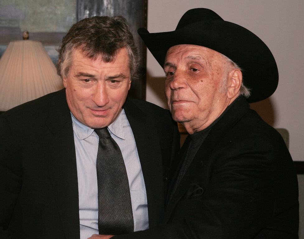 Jake LaMotta és Robert De Niro 2005-ben - AFP fotó