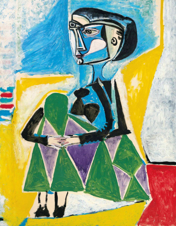 Picasso: Femme accroupie (Jacqueline)