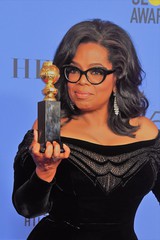 Oprah Winfrey a díjjal