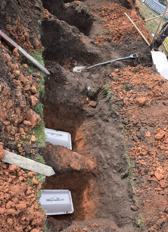 Technikai újratemetés a budaörsi német–magyar katonai temetőben