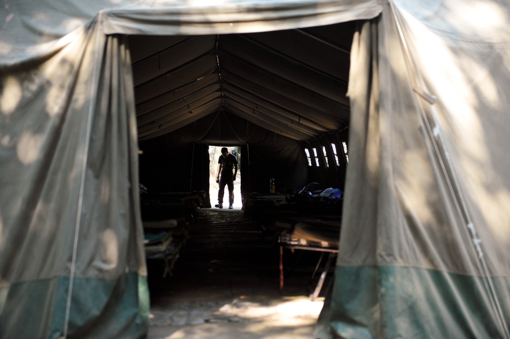 A 2013-as mogyoródi tábor Fotó: TÓTH GERGŐ, Népszava
