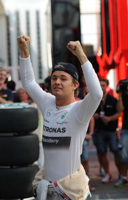 Mercedes-siker borítékolva, de most én következem, mondja Nico Rosberg FOTÓK: SZALMÁS PÉTER