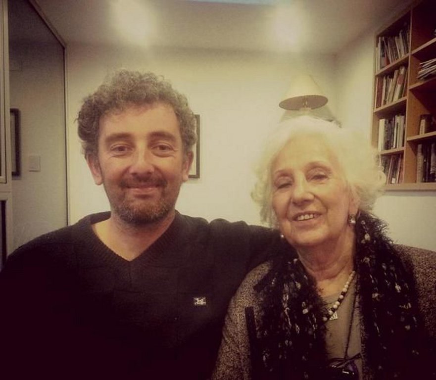 Ignacio-Guido és nagymamája, Estela de Carlotto FORRÁS: TWITTER