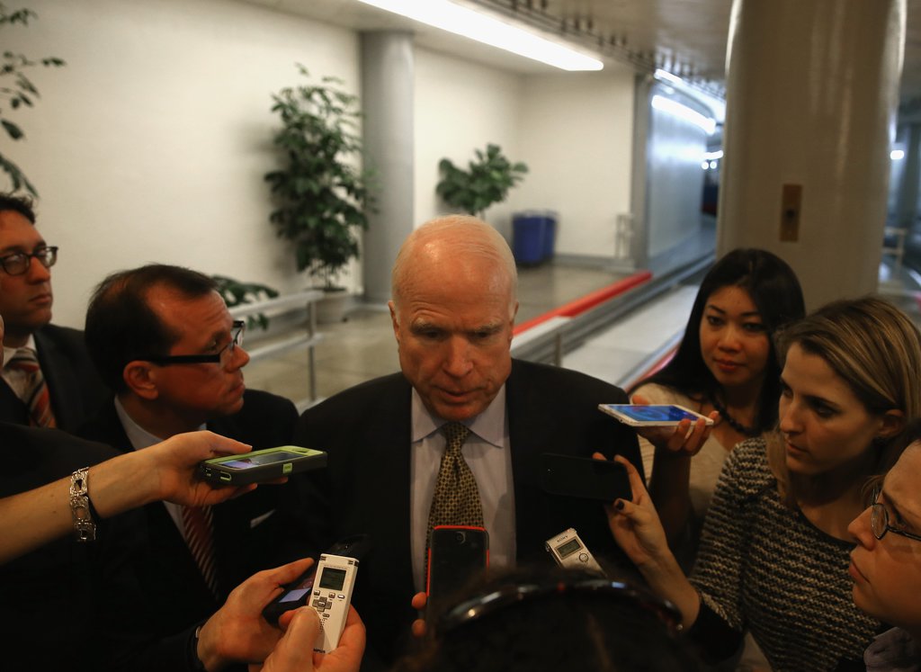 John McCain szenátor nem az az ember, aki tájékozatlanul szokott nyilatkozni FOTÓ: EUROPRESS/GETTY IMAGES/MARK WILSON