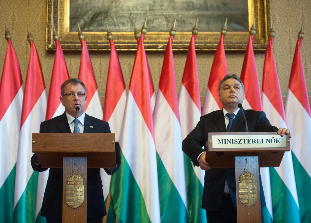 Orbán Viktor szerint az államnak nem való a kereskedelmi banki tulajdonlás. FOTÓ: TÓTH GERGŐ
