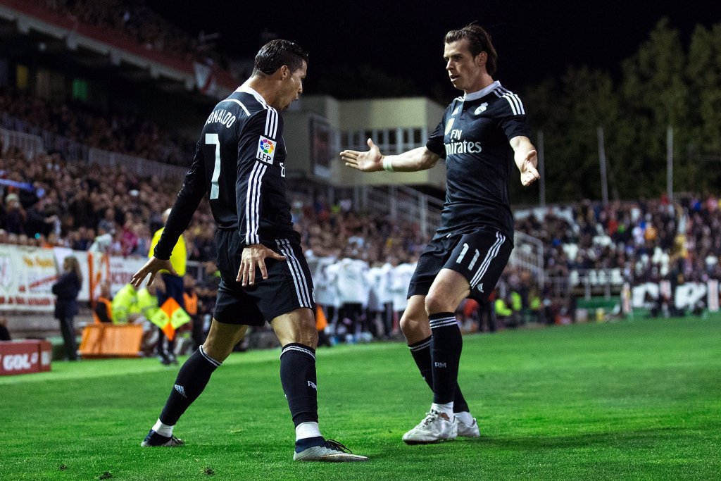 Torinóban is bemutatná gólörömét Ronaldo és Bale Fotó: Europress/ Getty Images/ Gonzalo Arroyo Moreno