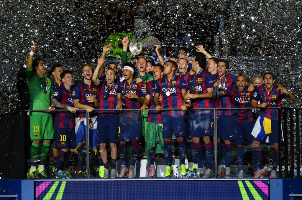 Félelmetes idényt zárt az FC Barcelona: a bajnoki cím, majd a spanyol Király-kupában aratott győzelem után a Bajnokok Ligájában is diadalmaskodott FOTÓK: EUROPRESS/GETTY IMAGES