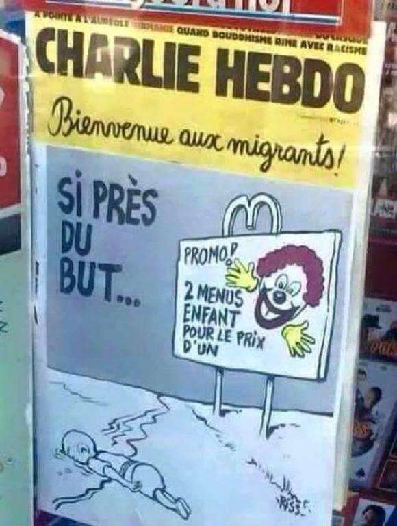 Forrás: Charlie Hebdo/Facebook
