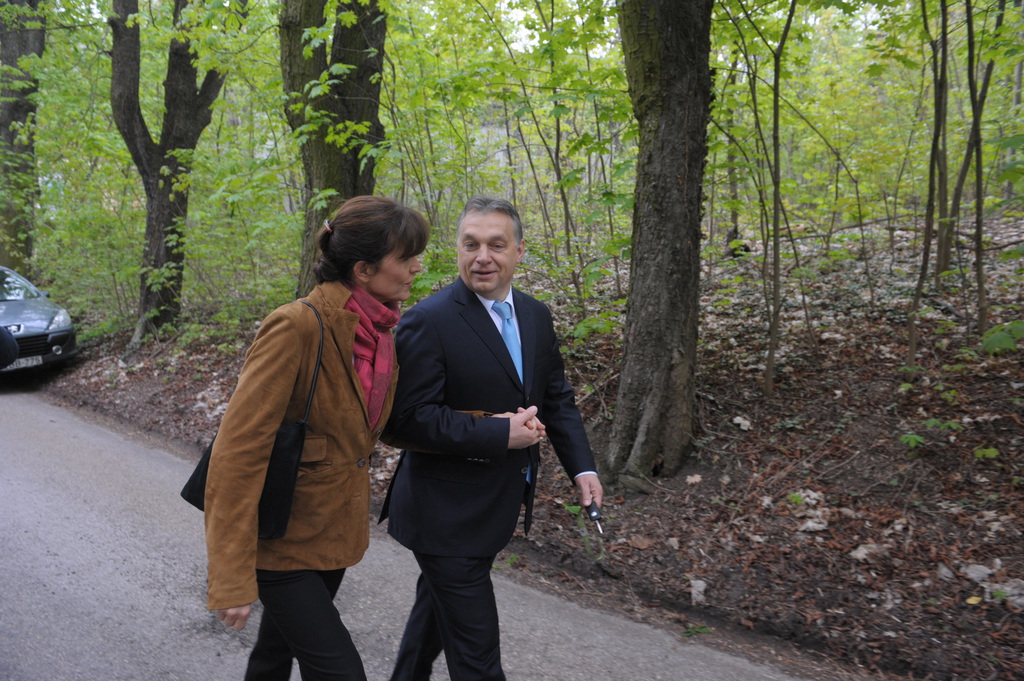 Orbán és felesége egy korábbi felvételen. FOTÓ: Népszava