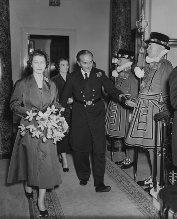 Erzsébet királynő 1953- ban Fotó: Reg Speller/Hulton Archívum/Getty Images