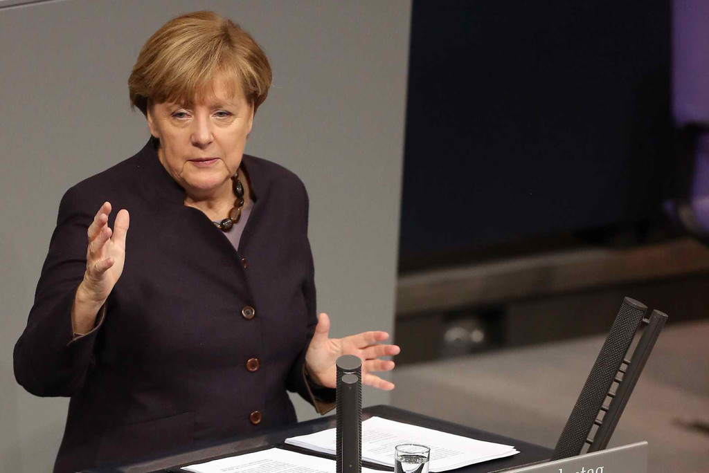 Angela Merkel német kancellár egyértelműen üzent FOTÓ: Getty Images, Adam Berry