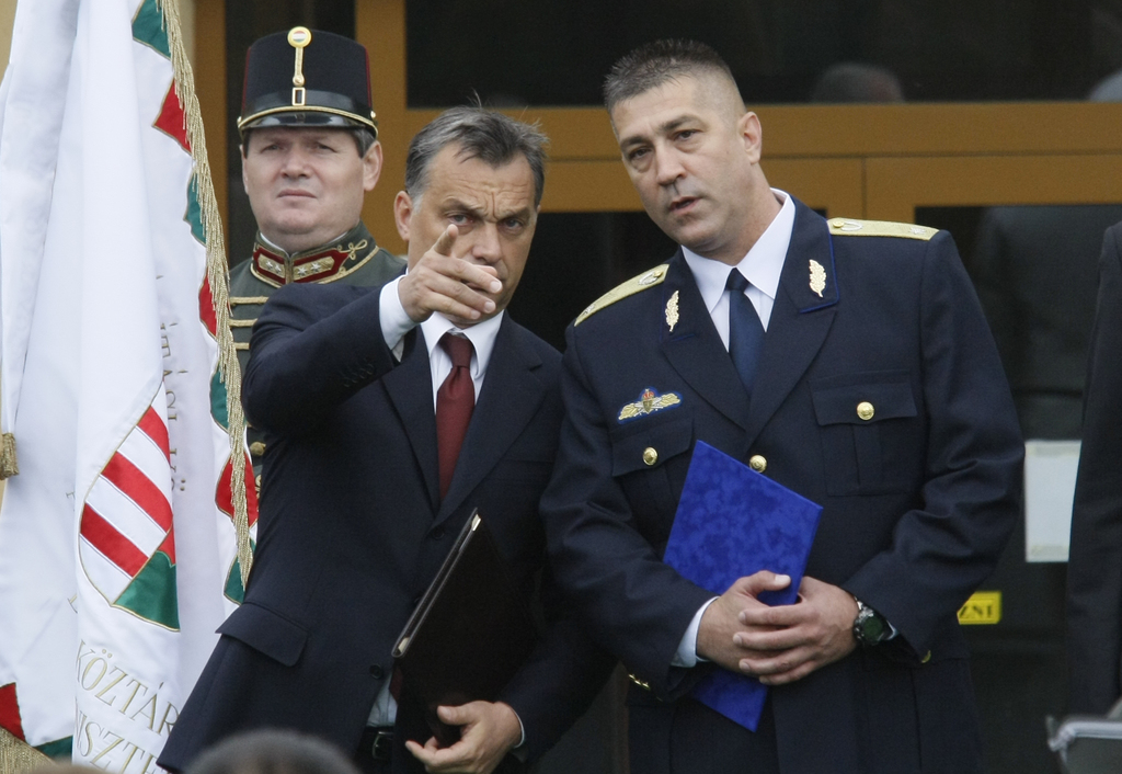 Orbán Viktor és Hajdu János FOTÓ: Népszava