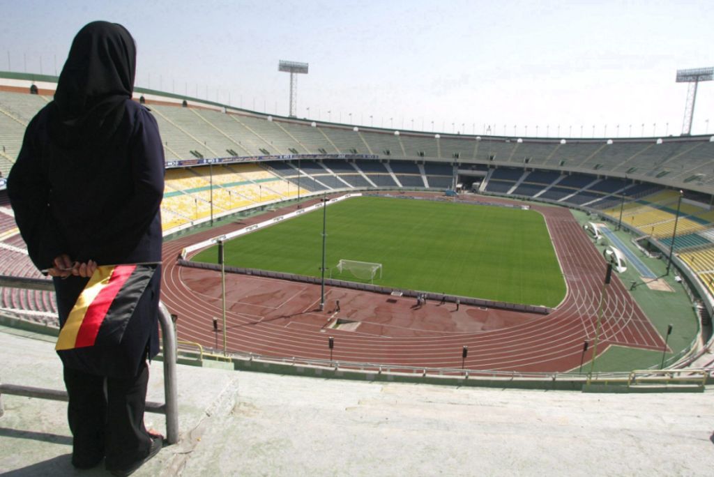 Iránban úgy tartják, illetlenség nőket engedni a sporteseményekre, ahol férfi akkal vegyülnének el FOTÓ: EUROPRESS/GETTY IMAGES