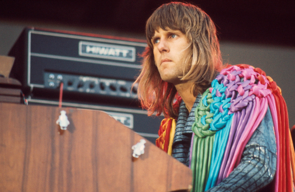 Keith Emerson 1972-ben - Fotó: Michael Putland/Getty Images