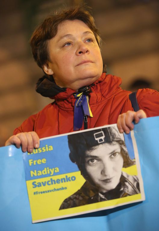 Szavcsenko szabadon bocsátását követelik FOTÓ: EUROPRESS/GETTY IMAGES/SEAN GALLUP