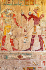 Falfestmény Hatsepszut-templomában