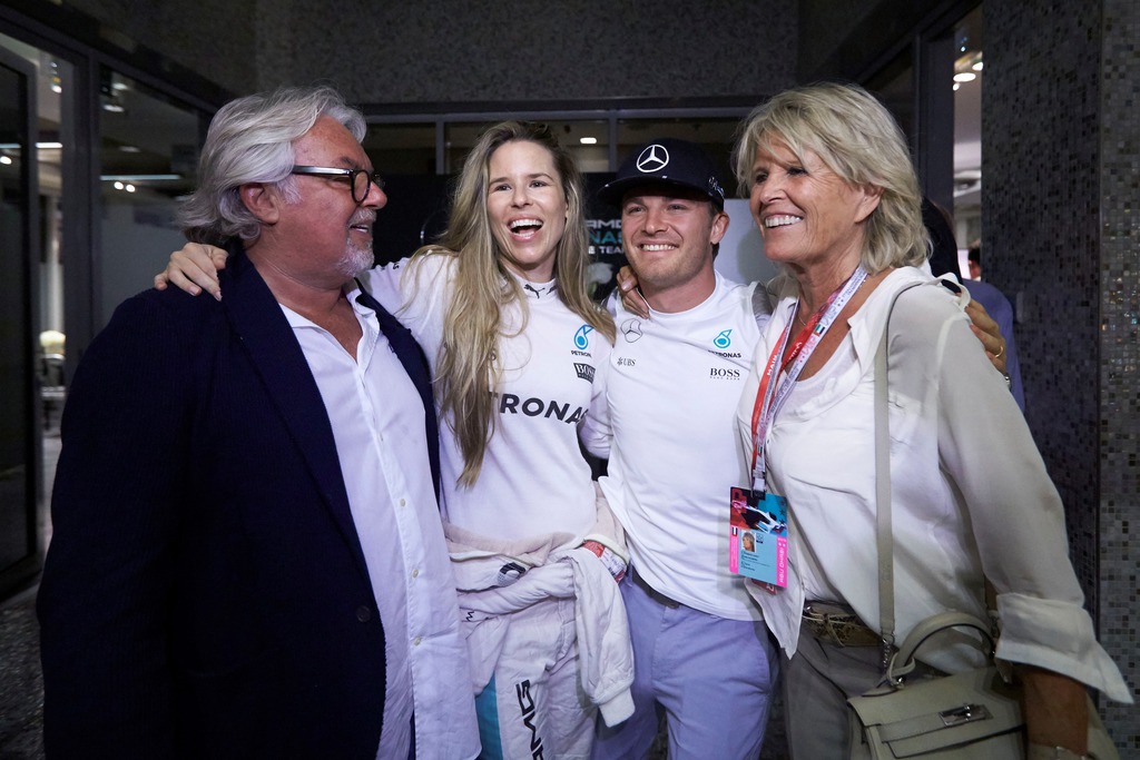 Nico Rosberg családi körben FOTÓ: EUROPRESS/GETTY IMAGES/STEVE ETHERINGTON